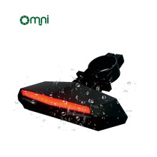 Omni bike led light Remote control turn left right bicycle accessories Smart Rear light sharing bicycle